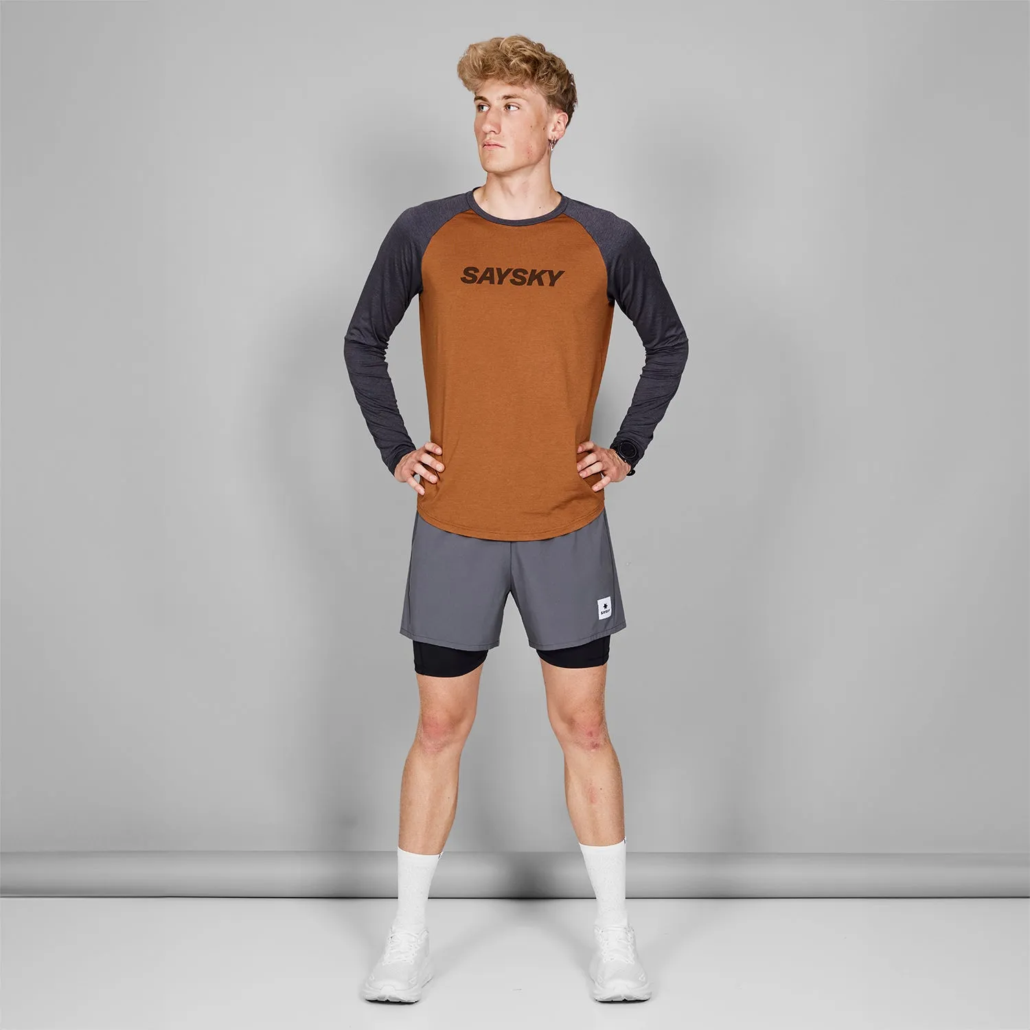 2 in 1 Pace Shorts 5''