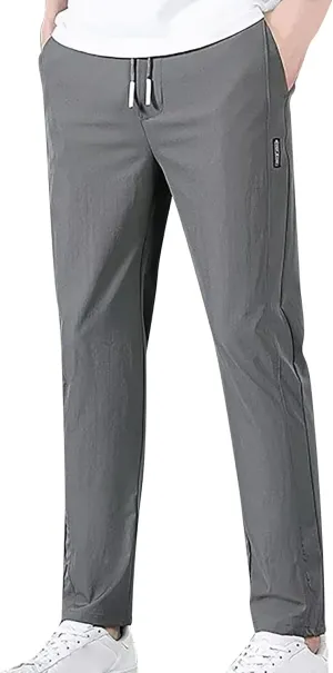 2023 Mens Cargo Mens Joggers Cargo Pants Fashion Casual Sweatpants Work Pants Drawstring Loose Trousers with Pockets