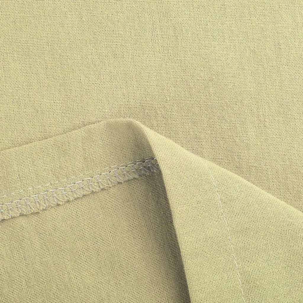 2024 Women Summer Linen Cotton Pants Straight Wide Leg Casual Pants Drawstring Elastic Waist Solid Color Palazzo Trousers