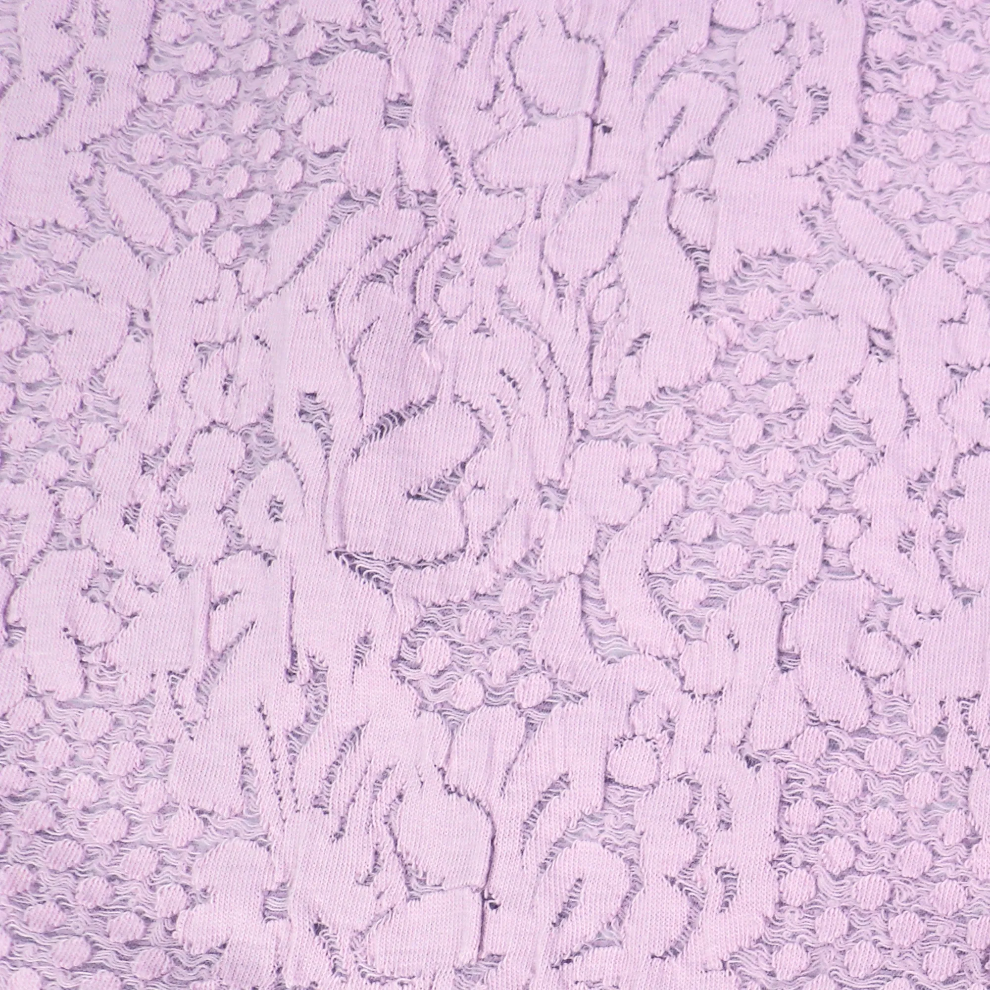 52/54" 5 Colors Floral Pattern Cotton/Poly Span Knit Jacquard Fabric by the Yard