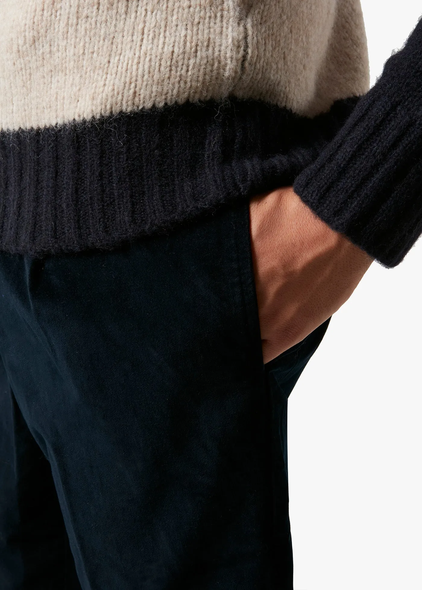 AAVICENNA TROUSERS WITH COULISSE
