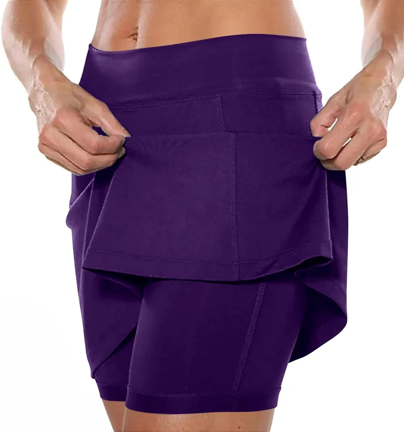 aihihe Tennis Skirts for Women Plus Size 3X Workout Shorts Women Longer Inseam Golf Shorts Men 5 inch Inseam