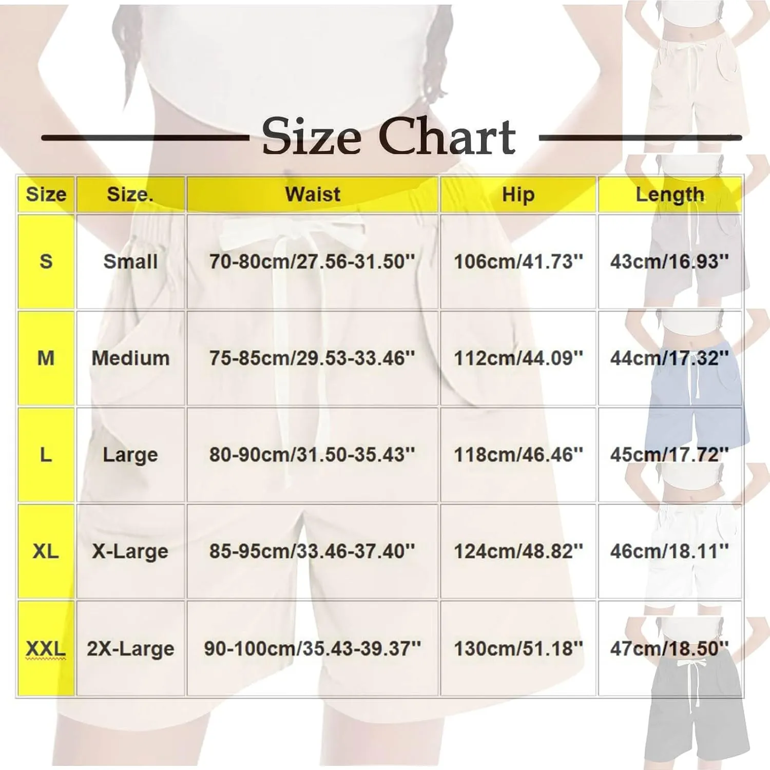 Bermuda Shorts for Women Straight Leg Drawstring High Waisted Chino Shorts with Pockets Summer Vacation Outfits