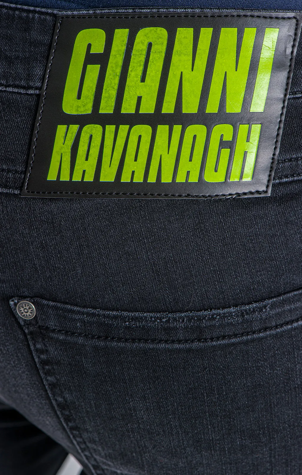 Black Cyber Jeans