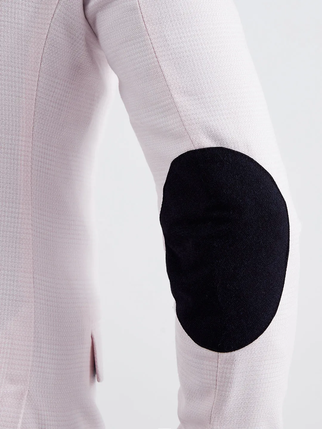Blush Checks Blazer
