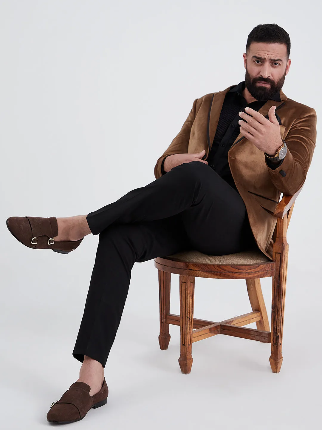 Cherry Wood Blazer