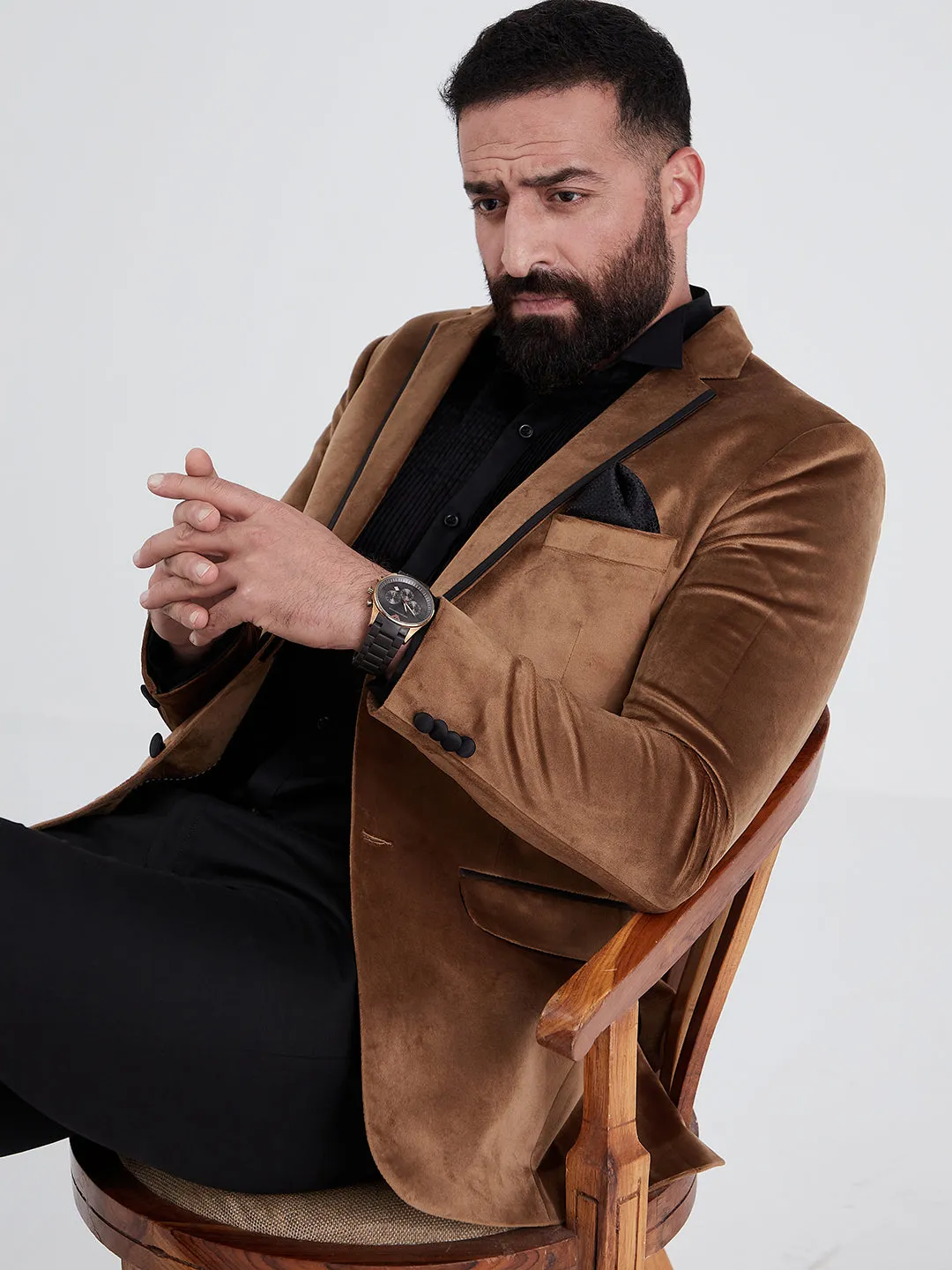 Cherry Wood Blazer