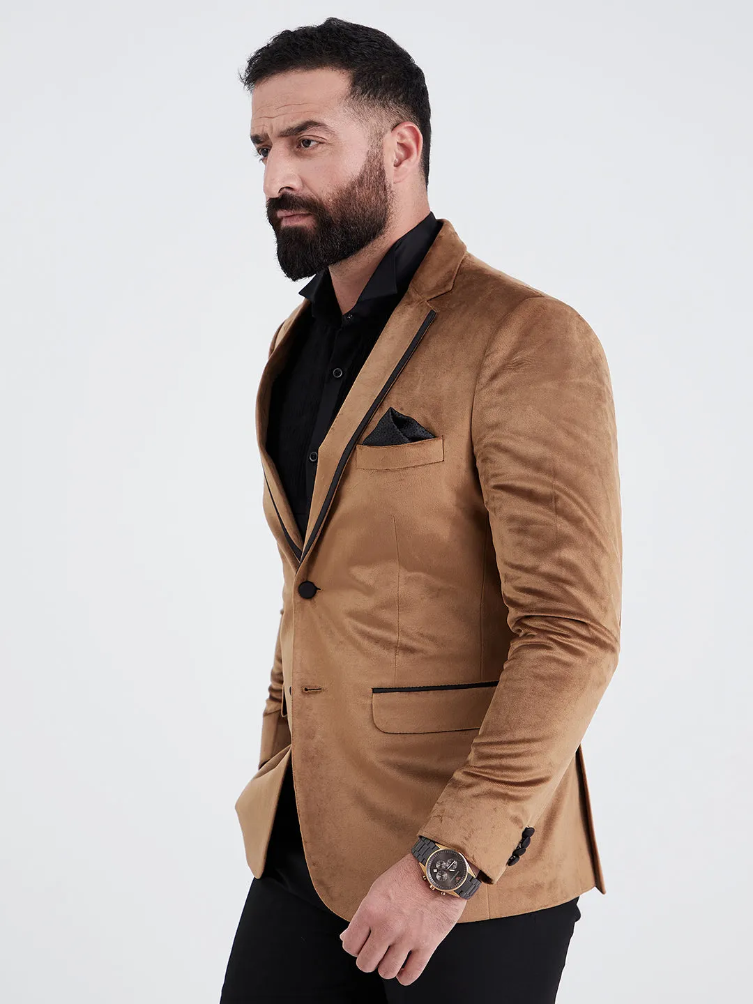 Cherry Wood Blazer