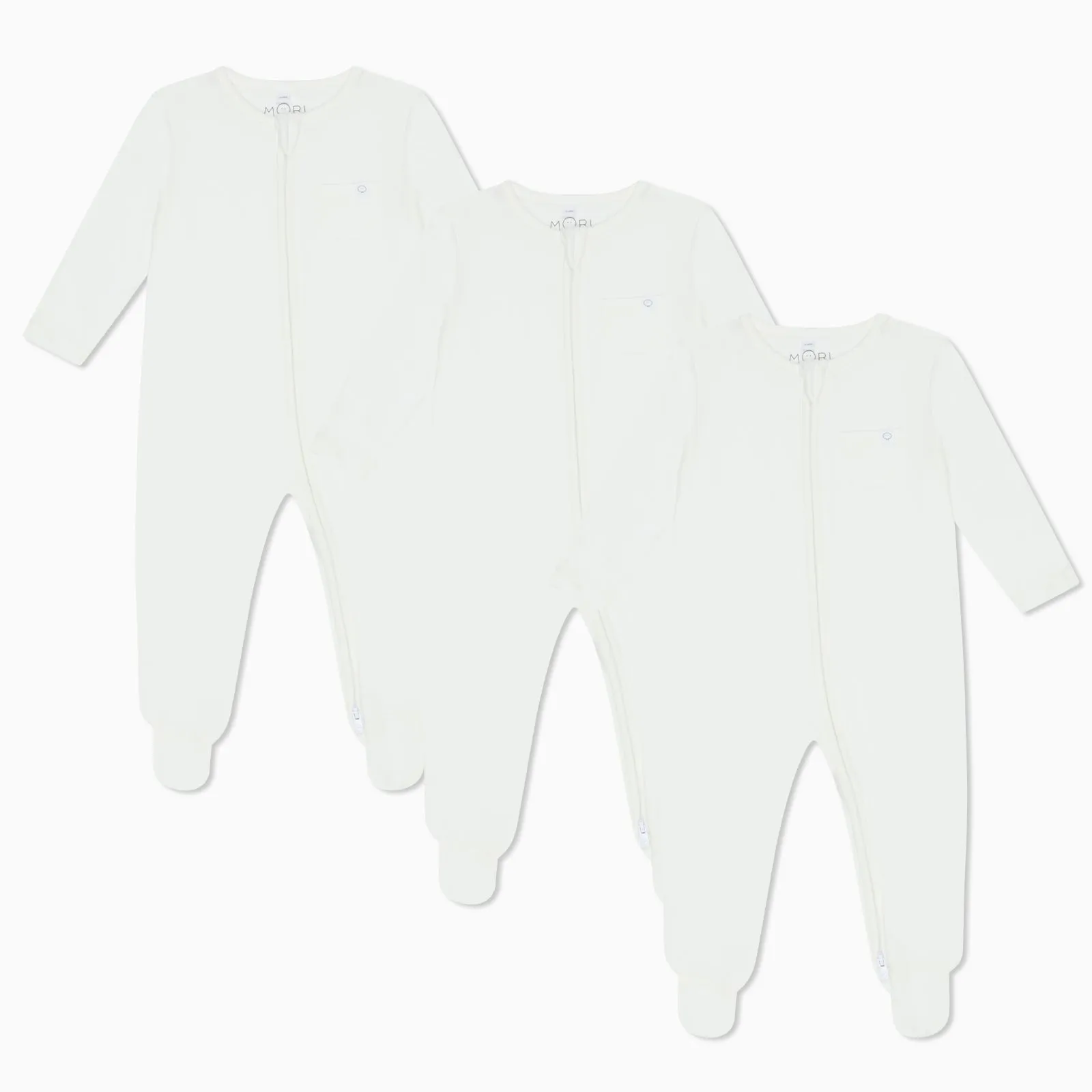Clever Zip Baby Pajamas 3 Pack