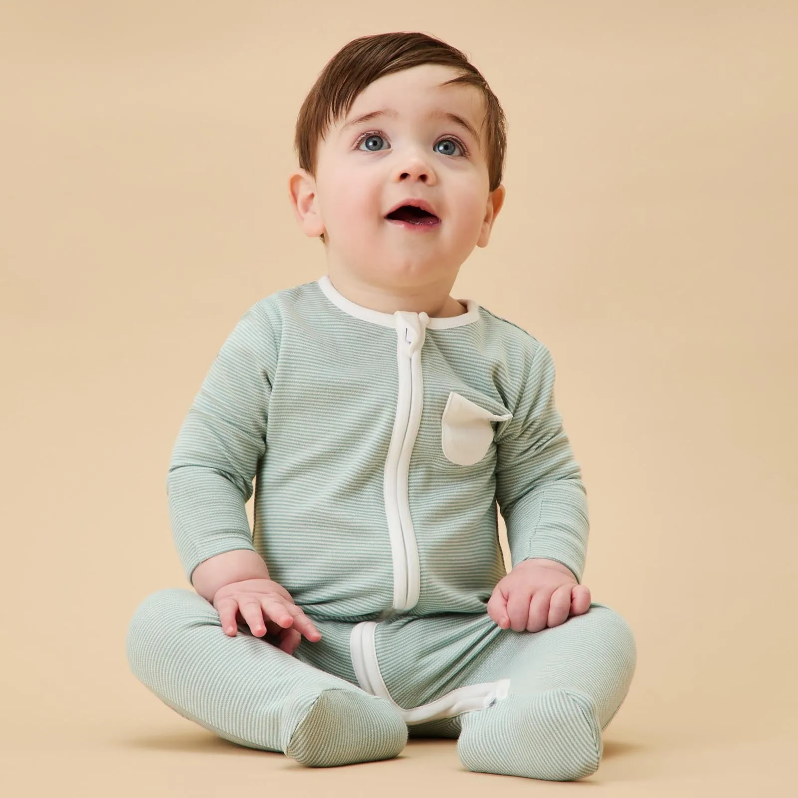 Clever Zip Baby Pajamas 3 Pack