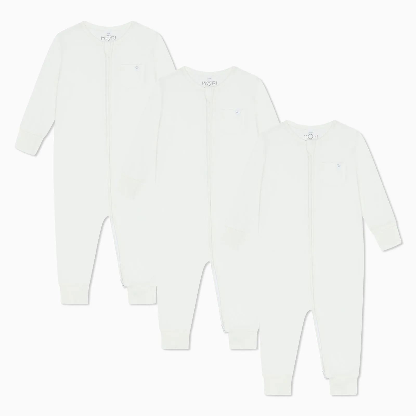 Clever Zip Baby Pajamas 3 Pack
