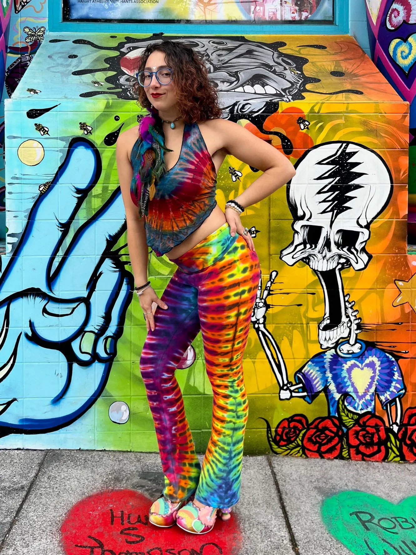 Colors of Love Foundation Yoga Pants #1