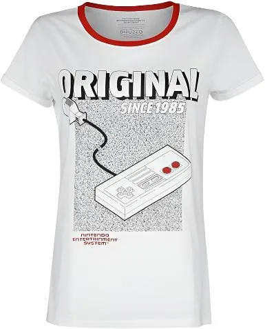 Difuzed Nintendo  NES Ladies T-shirt (2XL)
