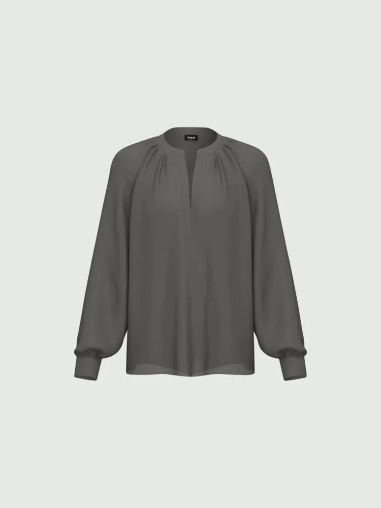 Emme Marella Extra Shirt Dark Grey