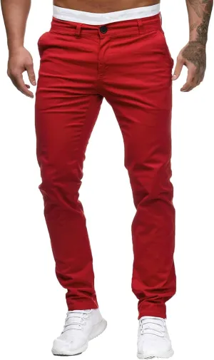 FZVYD Grey Slacks Men Mens Joggers Cargo Pants Fashion Casual Sweatpants Work Pants Drawstring Loose Trousers with Pockets