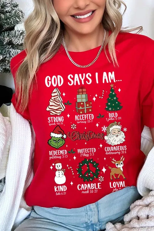 God Says I Am... Graphic Tee