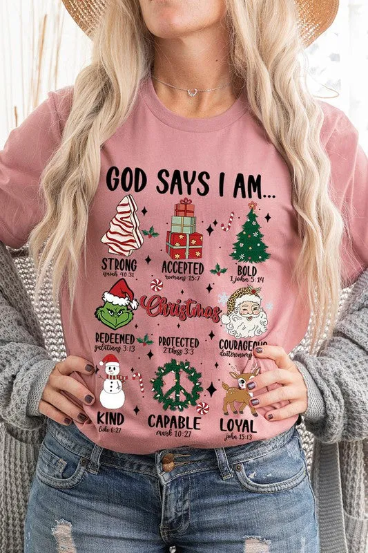 God Says I Am... Graphic Tee
