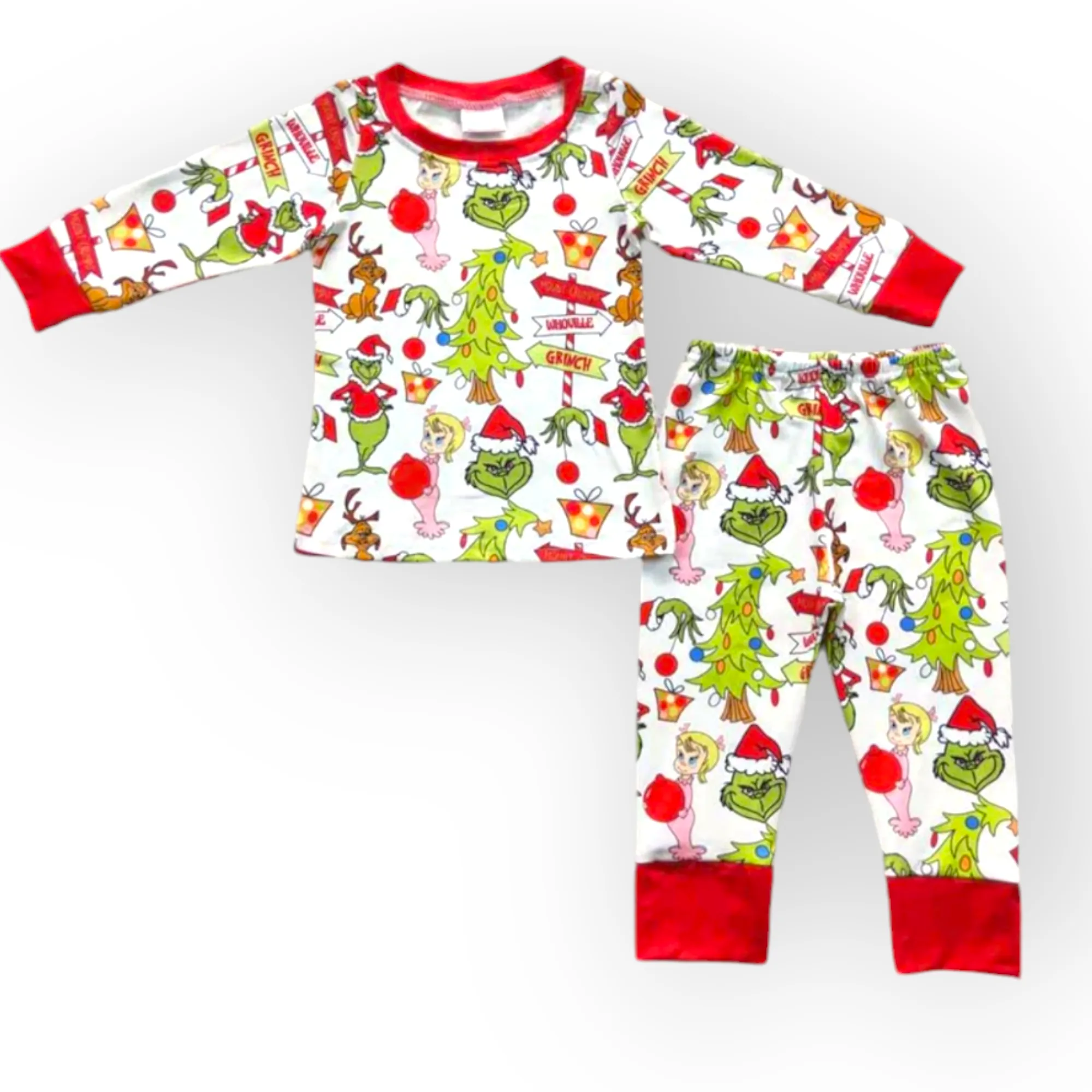 Grinch Pj's boy & girl