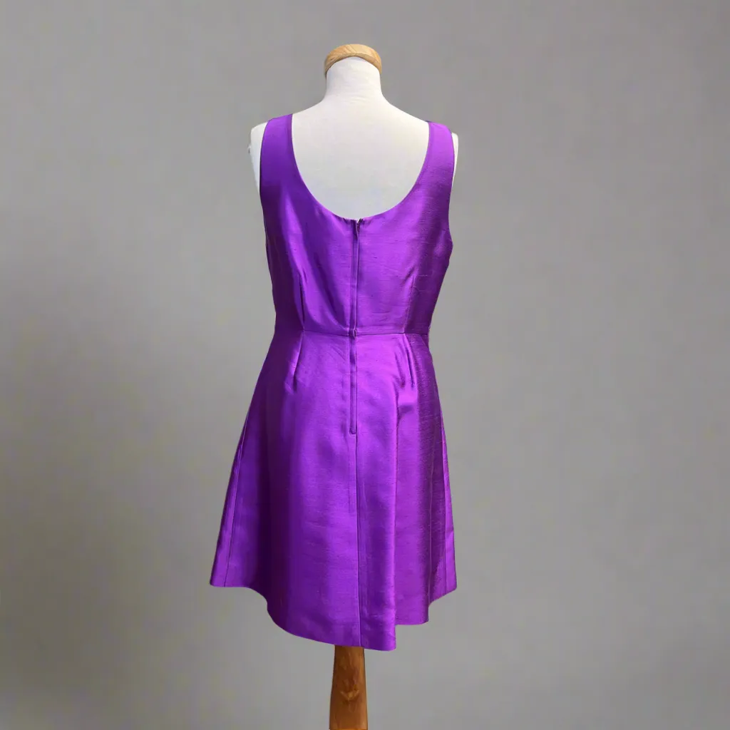 Kate Spade purple dress with bow, size 8