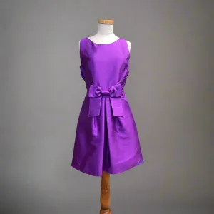 Kate Spade purple dress with bow, size 8