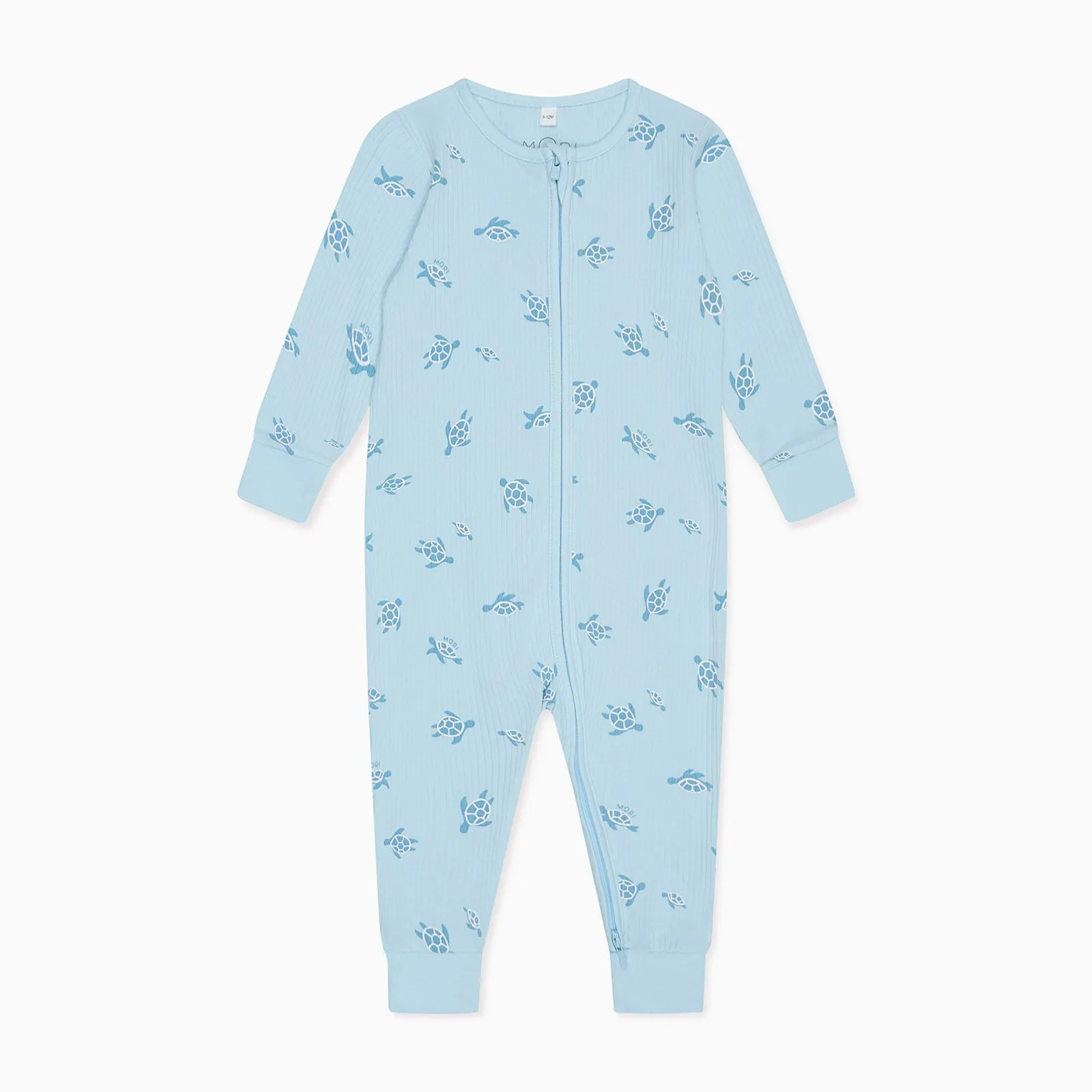 Little Fish, Turtles & Ribbed Clever Baby Pajamas 3 Pack