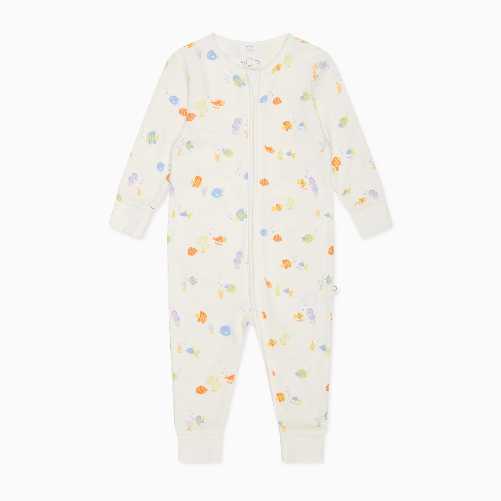 Little Fish, Turtles & Ribbed Clever Baby Pajamas 3 Pack