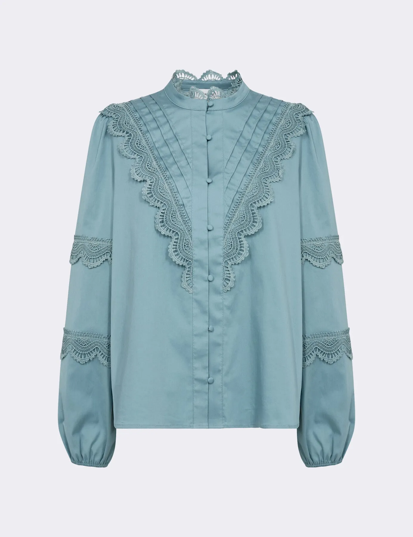 LR-ISLA SOLID 120 Shirt Light blue
