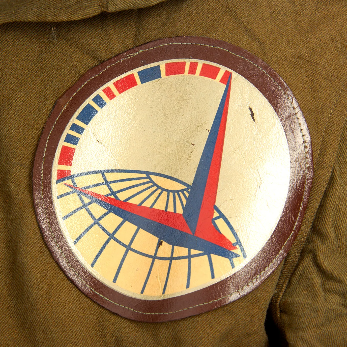 Original U.S. WWII US Army Air Forces Air Transport Command Patched Type A-4 Summer Flight Suit