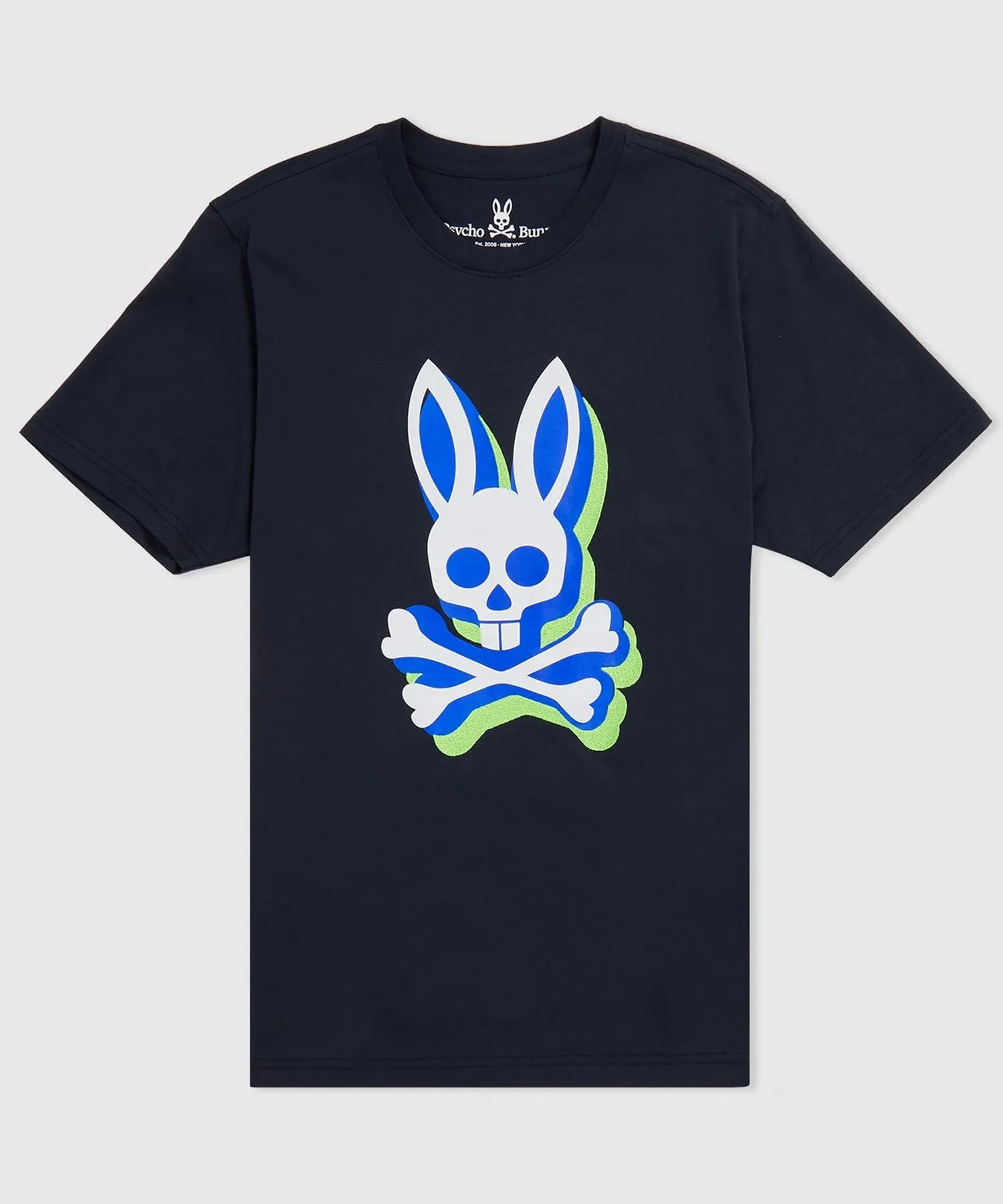 Psycho Bunny Lamport Graphic Tee - Navy