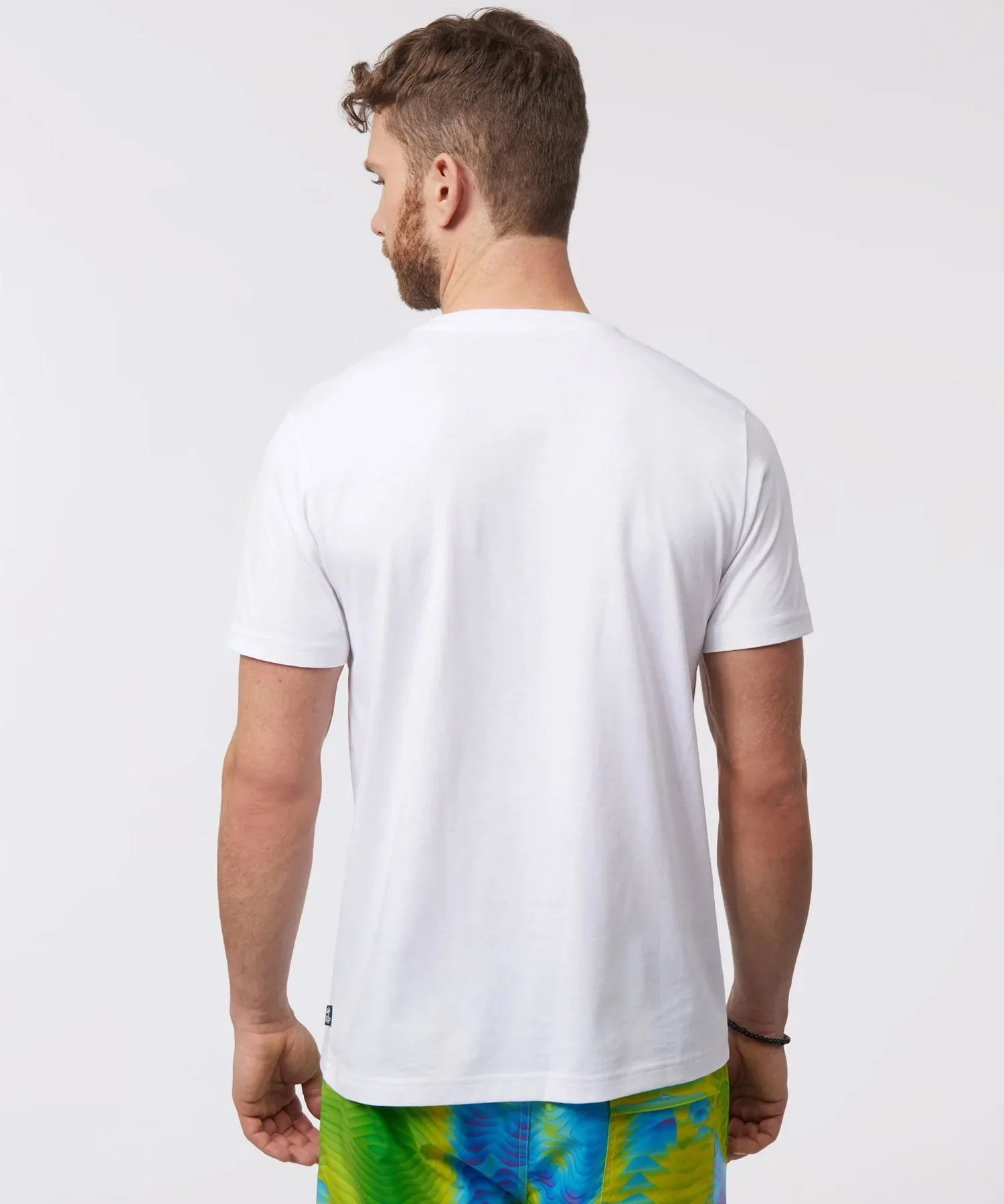Psycho Bunny Montgomery Graphic Tee - White