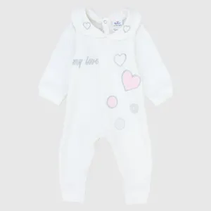 "My Love" Long-Sleeved Footless Onesie