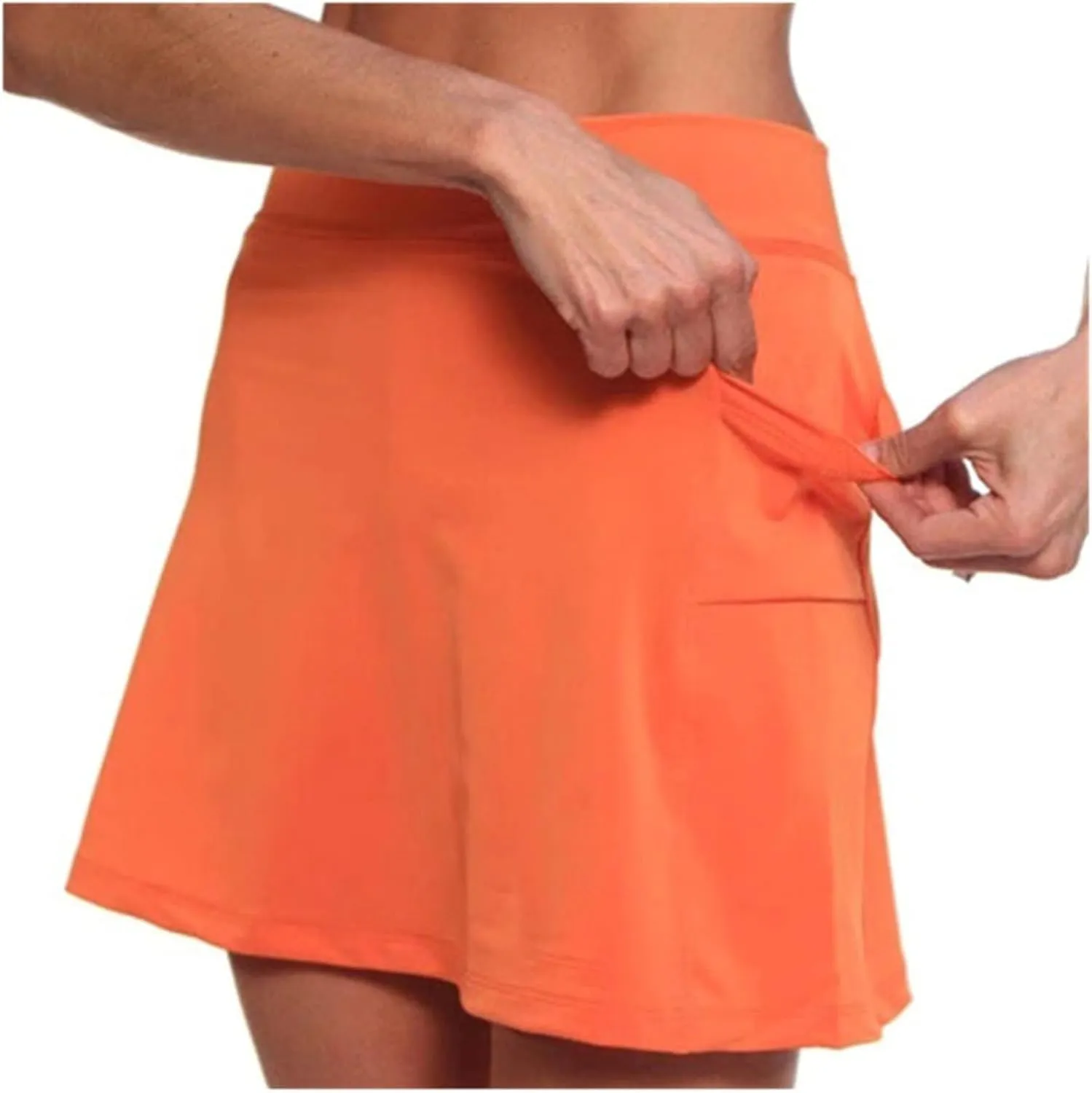 Skorts for Women Tummy Control High Waisted Athletic Workout Tennis Yoga Golf Skirts with Shorts Pockets Biker Shorts