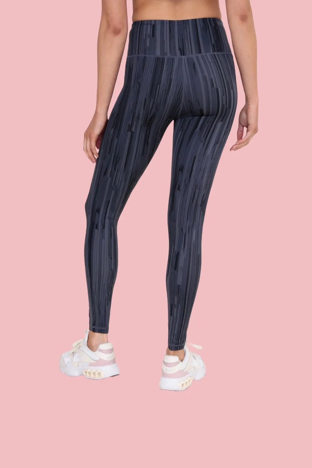 STRIPE HIGH WAIST LEGGINS