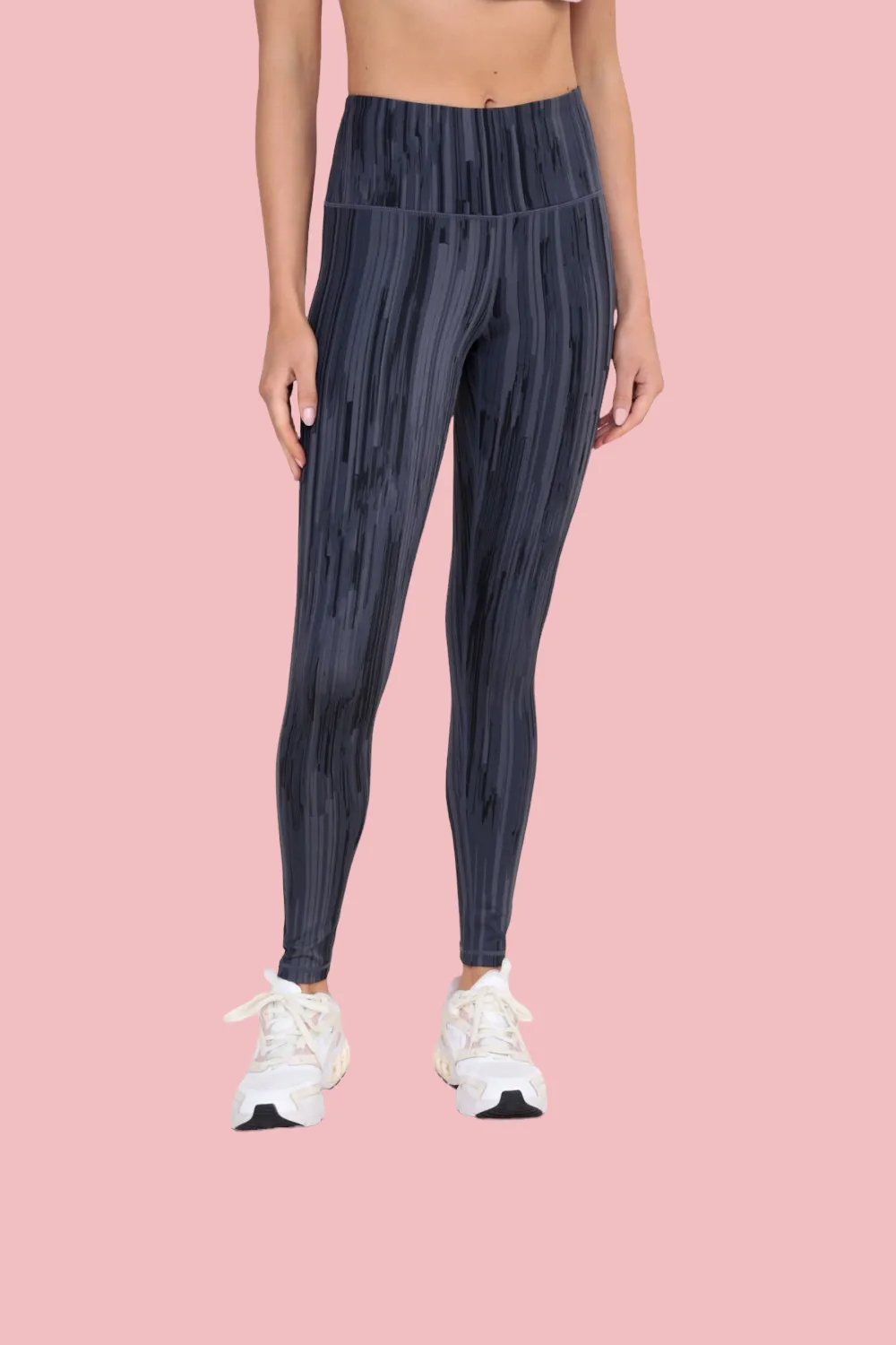 STRIPE HIGH WAIST LEGGINS