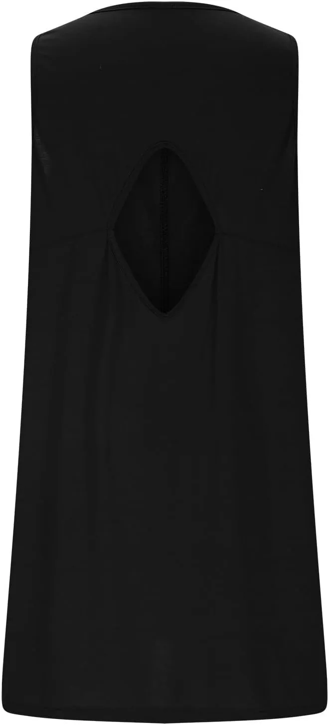 Summer Dresses for Women 2025 Vacation Boho Beach Backless Cover Up Ruffle Mini Dress Casual Loose Flowy Sun Dress