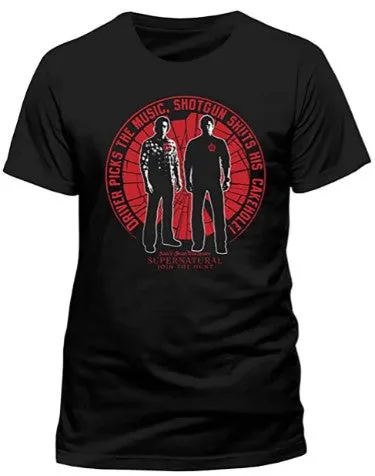 Supernatural Cakehole Unisex T-Shirt (Large)