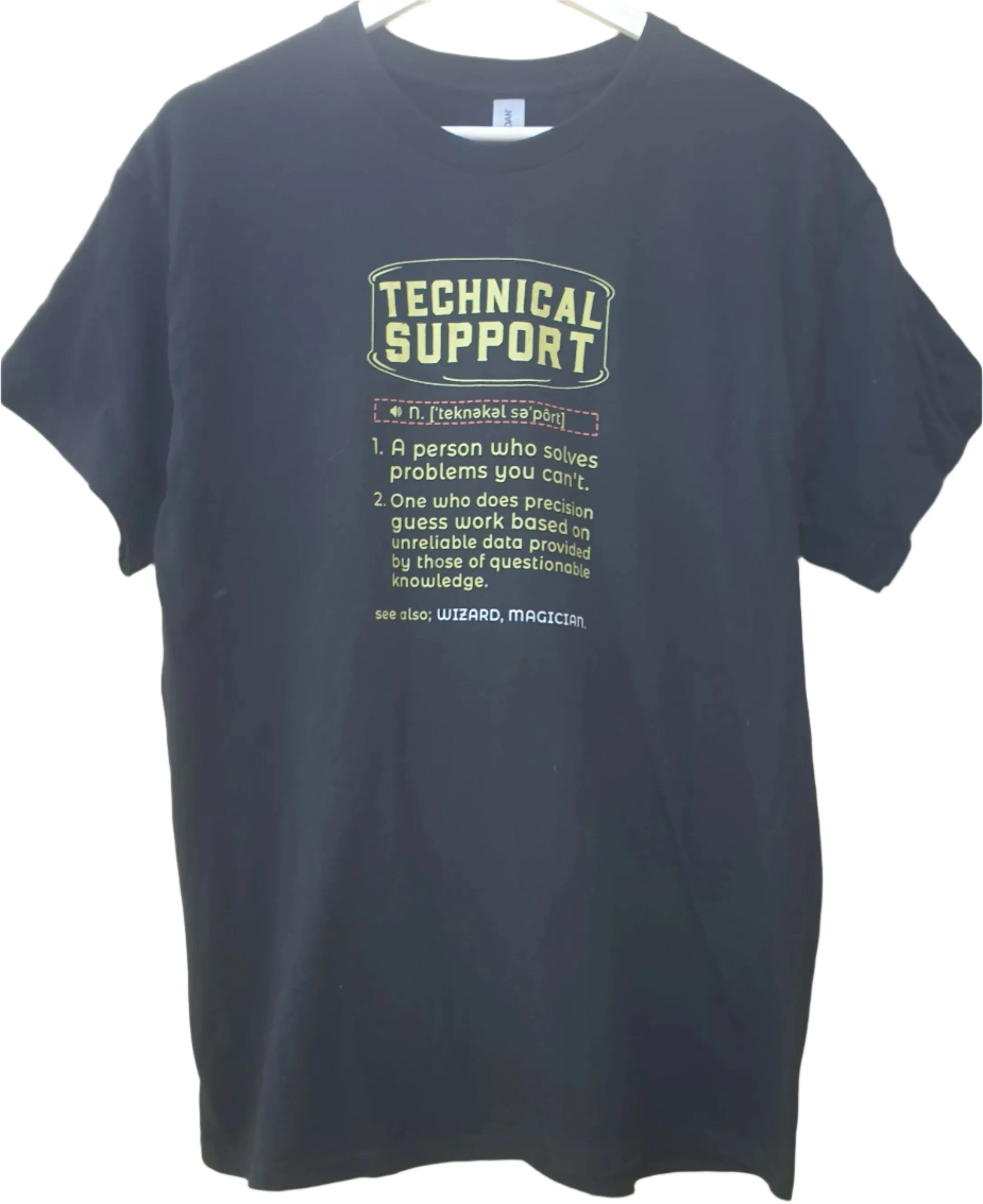 Technical Support T-Shirt - Men's (Large)